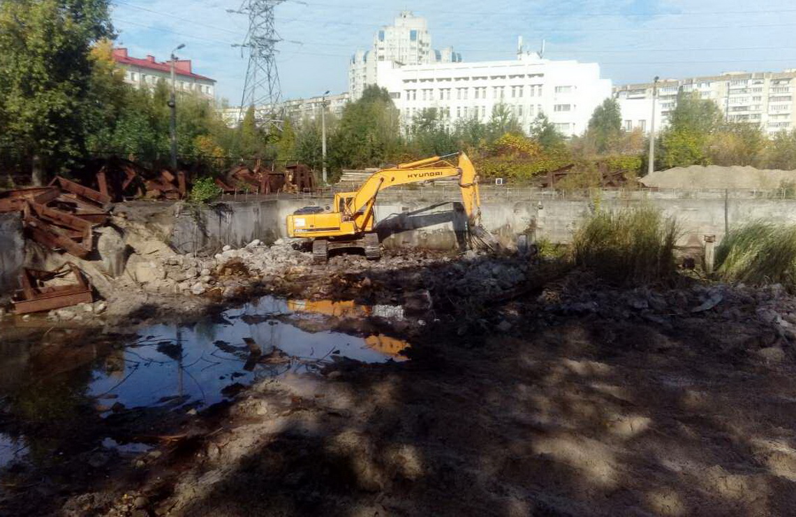 ТОВ «Автогран» - Демонтаж очистных сооружений