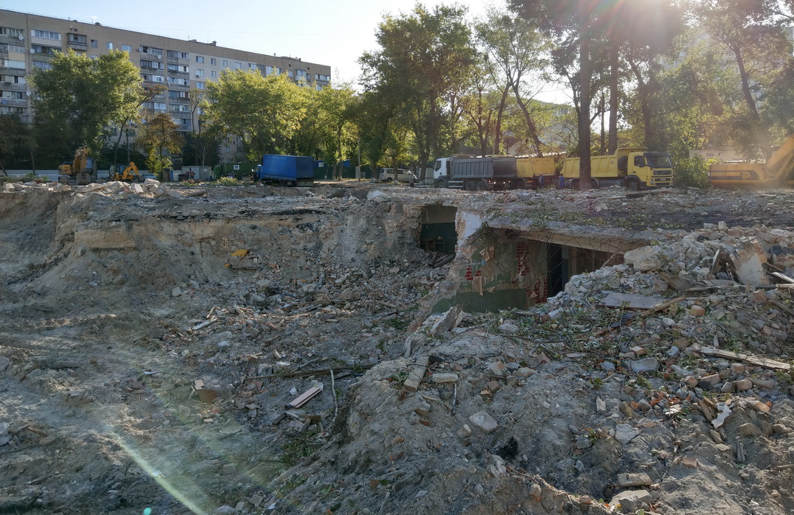 ТОВ «Автогран» - Демонтаж здания школы ул. Хорольская